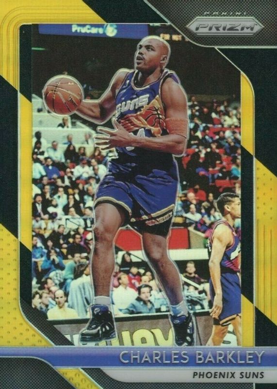 Charles Barkley 2018 Prizm #5 Black Gold /5 SGC 10