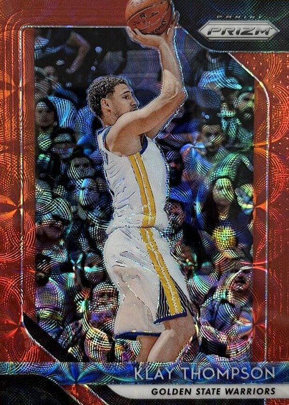 Klay Thompson 2018 Prizm #242 Choice Red /88 PSA 10