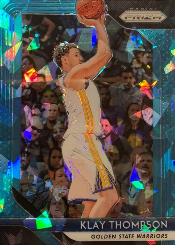 Klay Thompson 2018 Prizm #242 Blue Ice /99 PSA 10