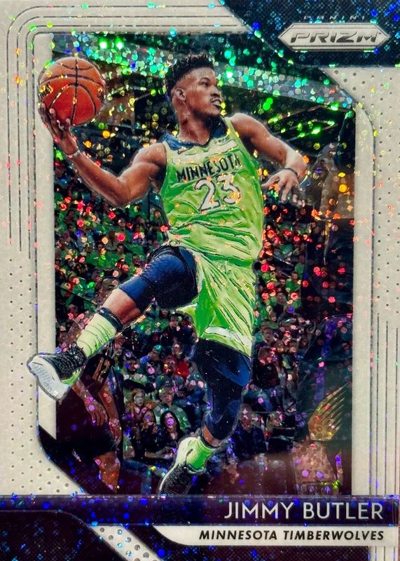 Jimmy Butler 2018 Prizm #67 White Sparkle /(SSP) PSA 10