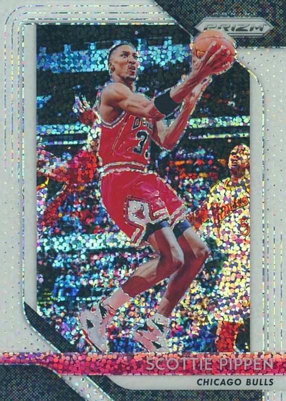 Scottie Pippen 2018 Prizm #65 White Sparkle /(SSP) PSA 10