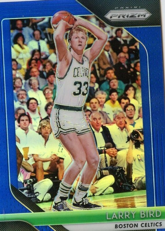 Larry Bird 2018 Prizm Blue #85 Price Guide - Sports Card Investor