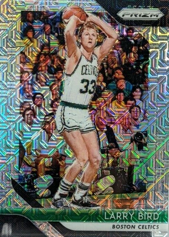 Larry Bird 2018 Prizm #85 Mojo /25 RAW