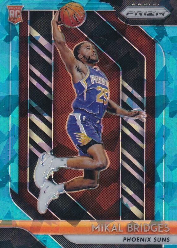 Mikal Bridges 2018 Prizm #289 Blue Ice /99 Rookie BGS 10 BLACK LABEL