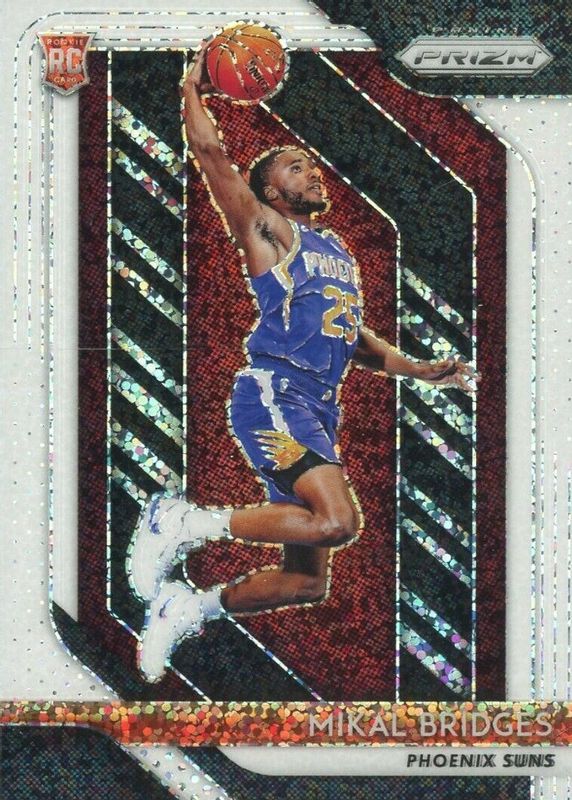 Mikal Bridges 2018 Prizm #289 White Sparkle /(SSP) Rookie SGC 10