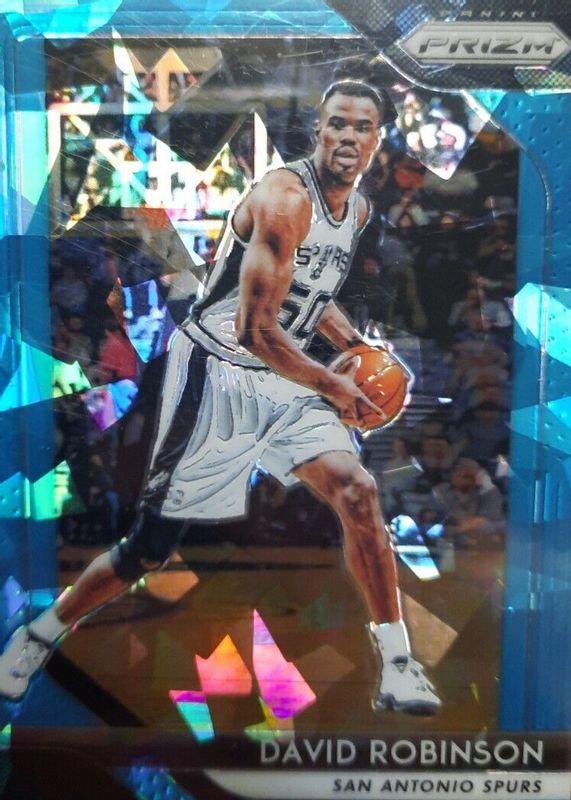 David Robinson 2018 Prizm #195 Blue Ice /99 SGC 9.5