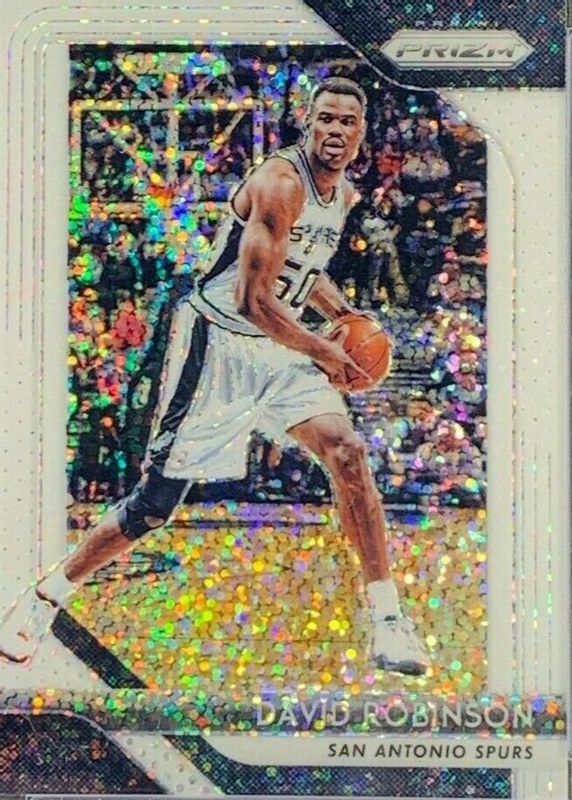 David Robinson 2018 Prizm #195 White Sparkle /(SSP) PSA 9