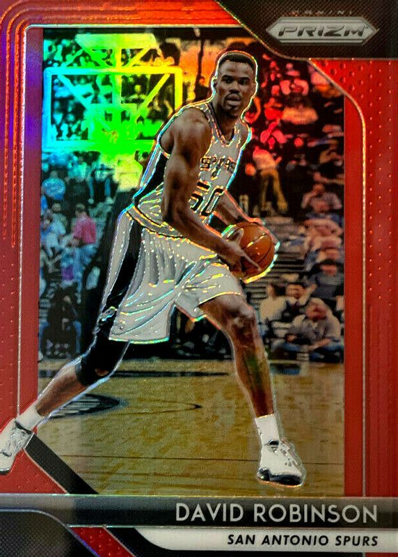 David Robinson 2018 Prizm #195 Red /299 PSA 10