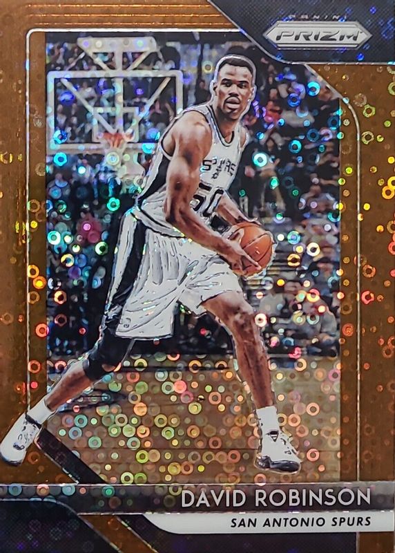 David Robinson 2018 Prizm #195 Fast Break Bronze /20 PSA 10