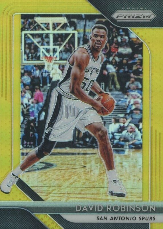 David Robinson 2018 Prizm #195 Gold /10 BGS 9.5