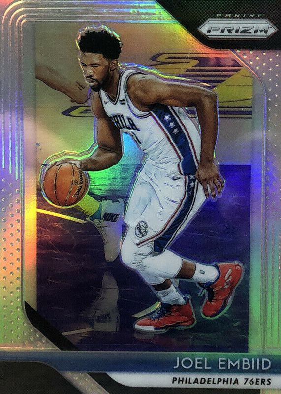 Joel Embiid 2018 Prizm #259 Silver RAW