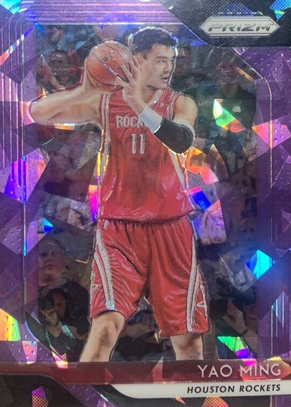 Yao Ming 2018 Prizm #135 Purple Ice /149 PSA 9