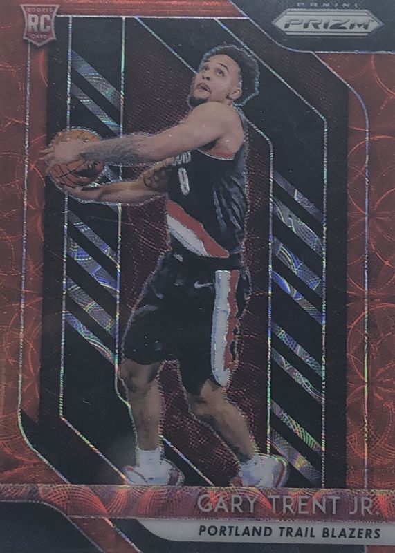 Gary Trent Jr. 2018 Prizm #71 Choice Red /88 Rookie SGC 10 PRISTINE