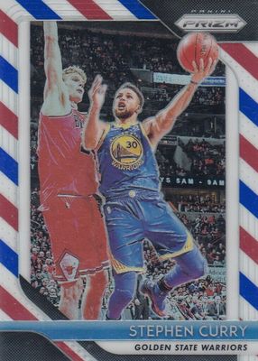 2018 Prizm #222 Red White Blue