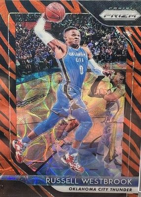 Russell Westbrook 2023 Select #255 Courtside Zebra /(SSP