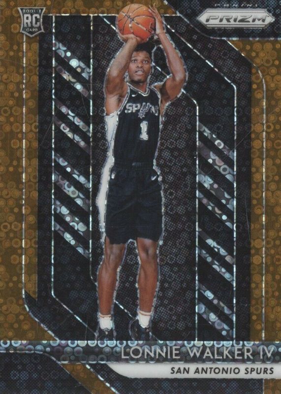 Lonnie Walker IV 2018 Prizm #251 Fast Break Bronze /20 Rookie RAW