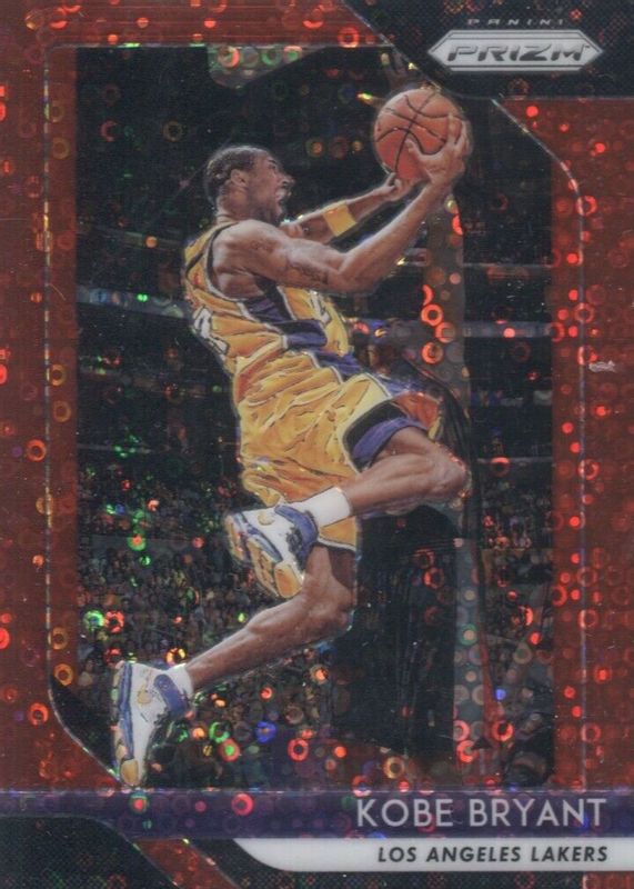 Kobe Bryant 2018 Prizm #15 Fast Break Red /125 PSA 10