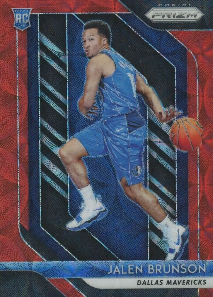 Jalen Brunson 2018 Prizm #250 Choice Red /88 Price Guide - Sports 