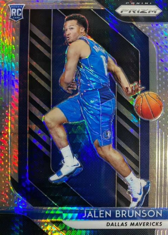 Jalen Brunson 2018 Prizm #250 Hyper Rookie RAW