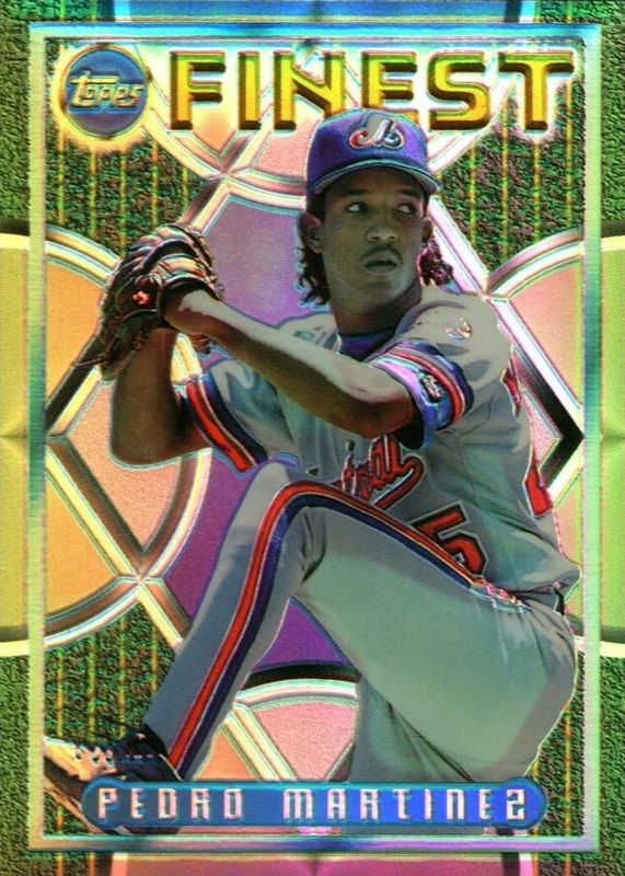 Pedro Martinez 1995 Topps Finest #189 Refractor RAW