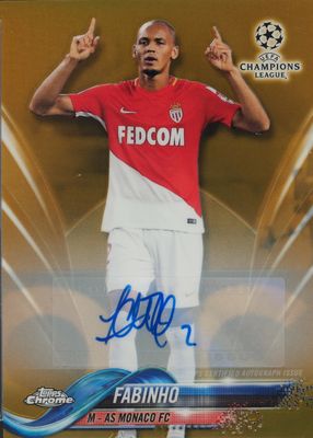 Fabinho 2017 Topps Chrome UEFA Champions League #84