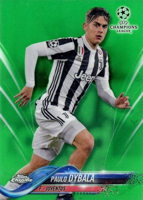 2017 Topps Chrome UEFA Champions League #88 Green Refractor /99