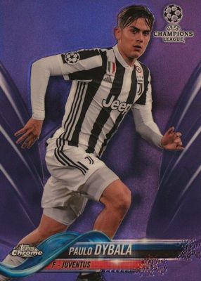 2017 Topps Chrome UEFA Champions League #88 Purple Refractor /250