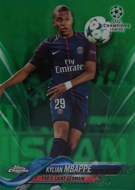 Kylian Mbappe 2017 Topps Chrome UEFA Champions League #41 