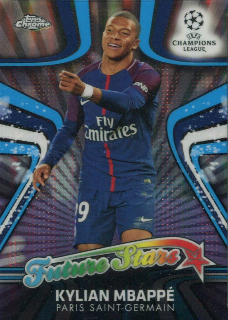 Kylian Mbappe 2017 Topps Chrome UEFA Champions League #FS-KM
