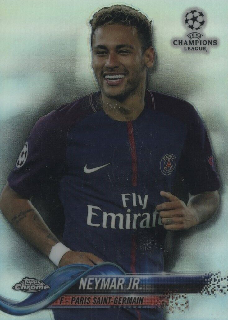 Neymar Jr. 2017 Topps Chrome UEFA Champions League #50 SP 