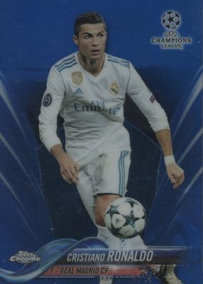 2017 Topps Chrome UEFA Champions League #93 Blue Refractor /150