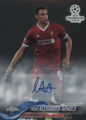 2017 Topps Chrome UEFA Champions League #29 Autographs