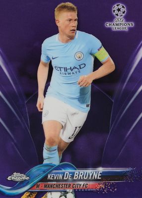 Kevin De Bruyne 2022 Topps Chrome UEFA Club Competitions #CA-KD 