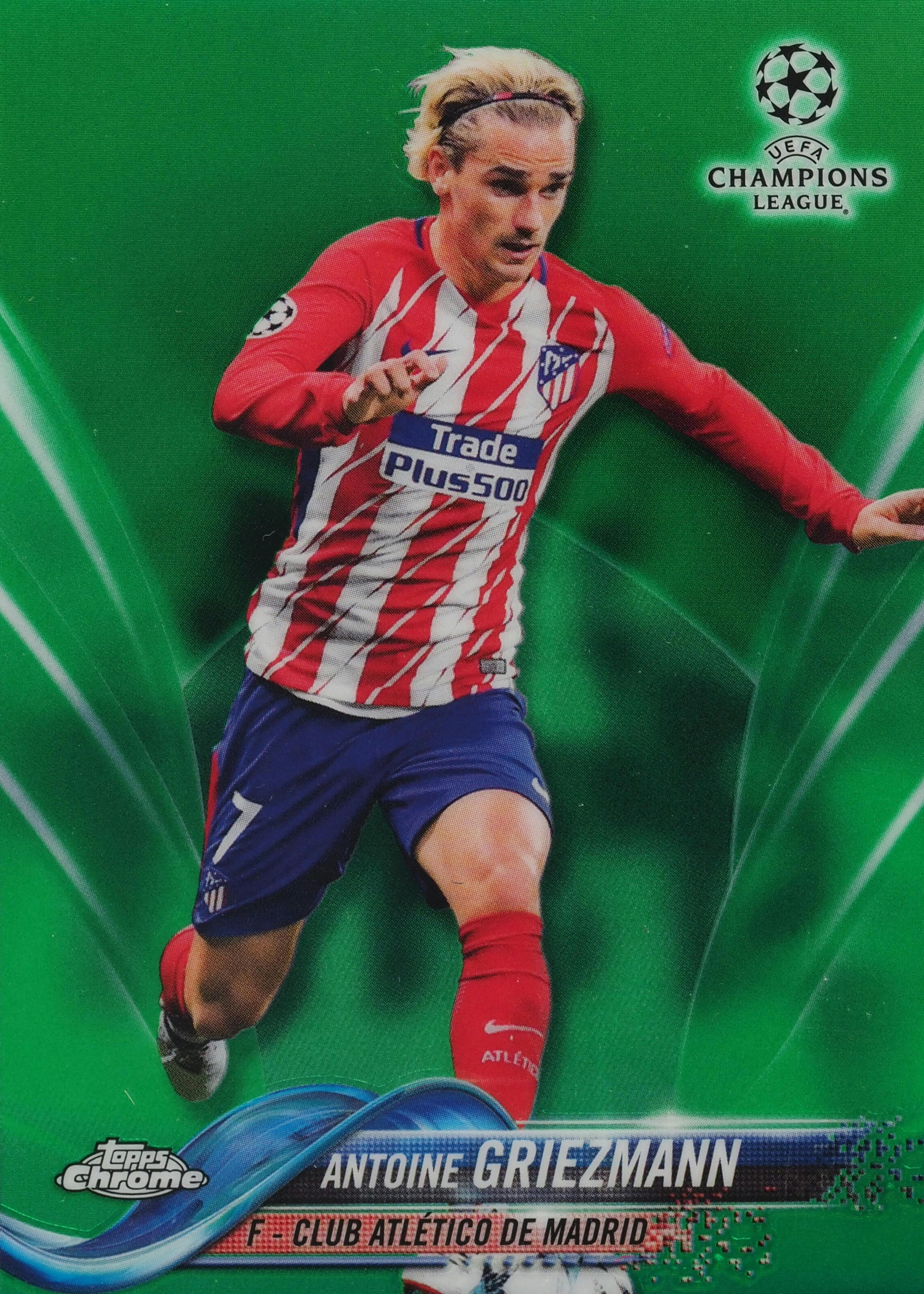Antoine Griezmann 2017 Topps Chrome UEFA Champions League #51