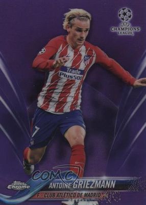 2017 Topps Chrome UEFA Champions League #51 Purple Refractor /250