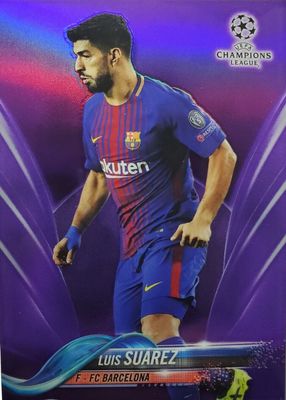 2017 Topps Chrome UEFA Champions League #62 Purple Refractor /250