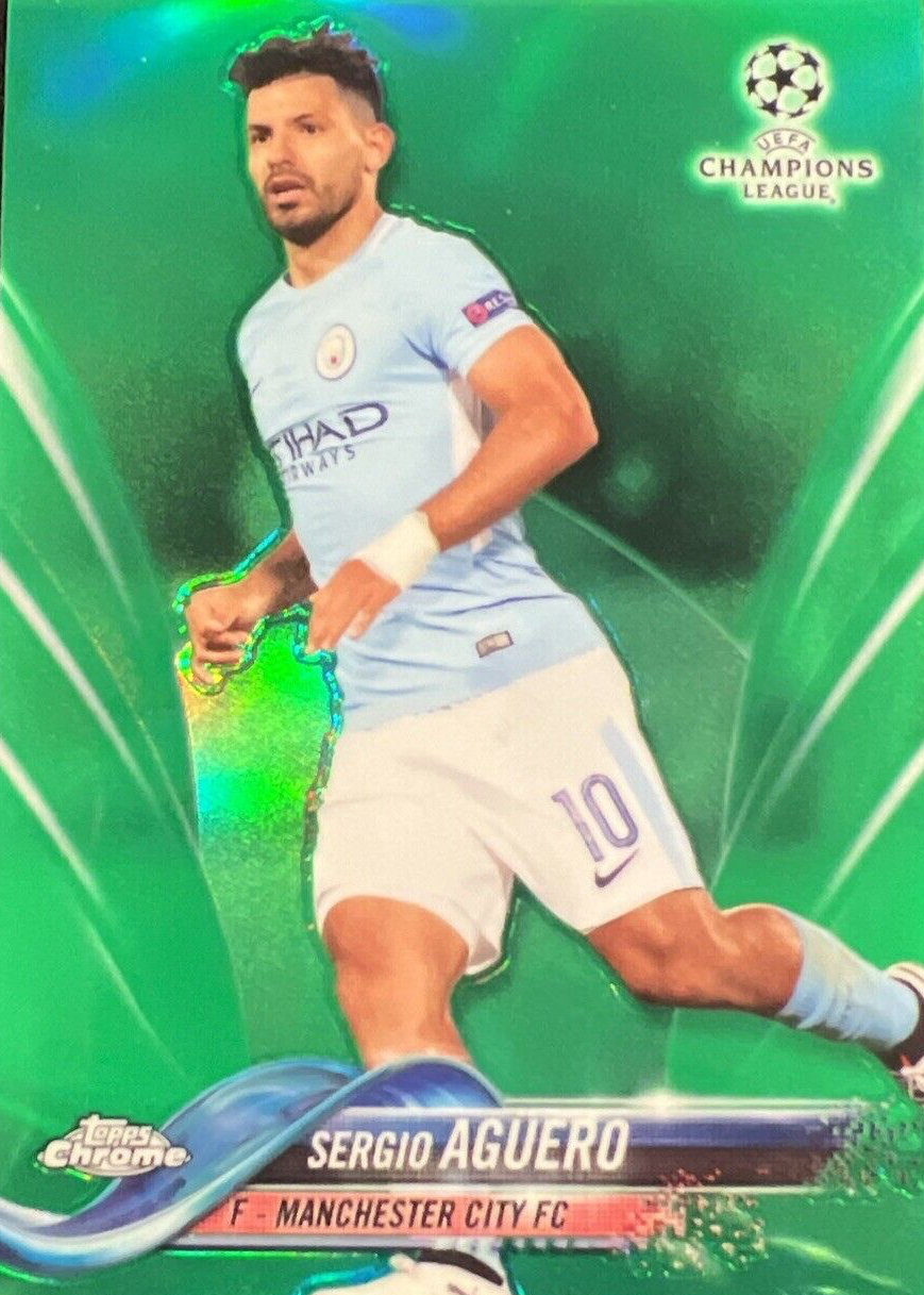 セルヒオ・アグエロ　Topps Merlin Heritage Aguero Sergio Aguero 2024-25 Panini Premier League History Maker