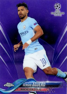 2017 Topps Chrome UEFA Champions League #48 Purple Refractor /250