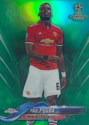 2017 Topps Chrome UEFA Champions League #59 Green Refractor /99