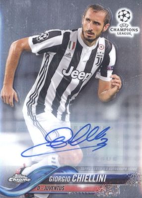 2017 Topps Chrome UEFA Champions League #90 Autographs