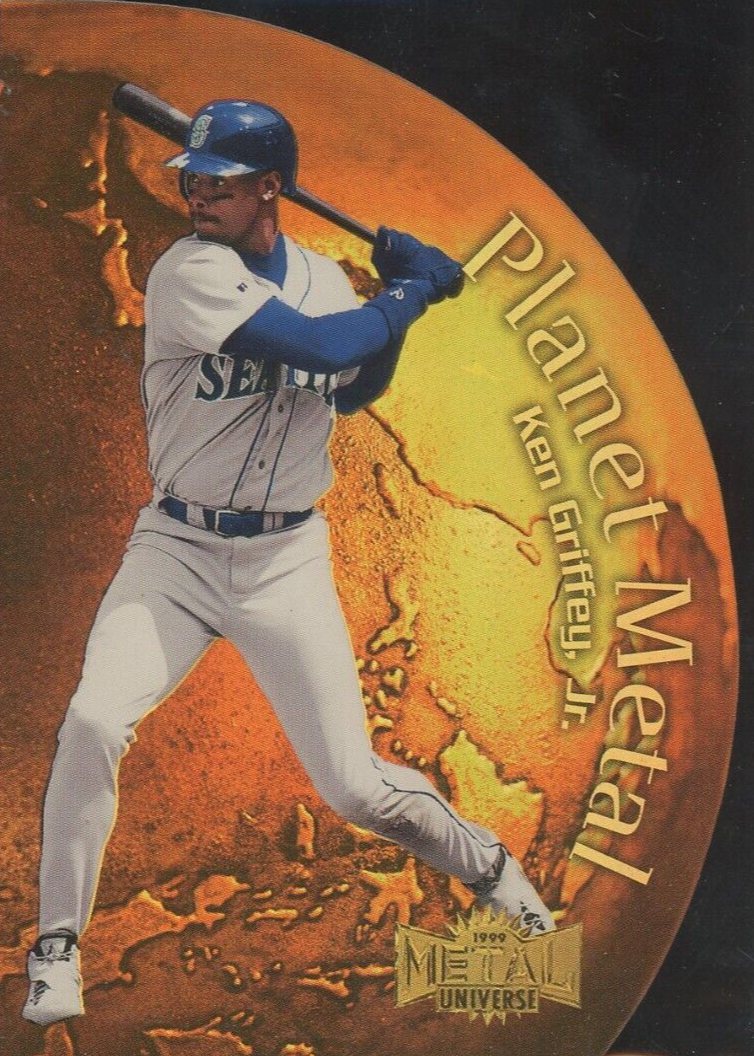 Ken Griffey Jr. 1999 Metal Universe #13-PM Planet Metal