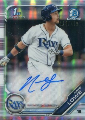 2019 Bowman #CPA-NL Chrome Prospect Auto - Refractor /499 (1st)