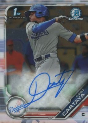 購入オンラインストア Diego Cartaya mlb Bowman 1st auto /499