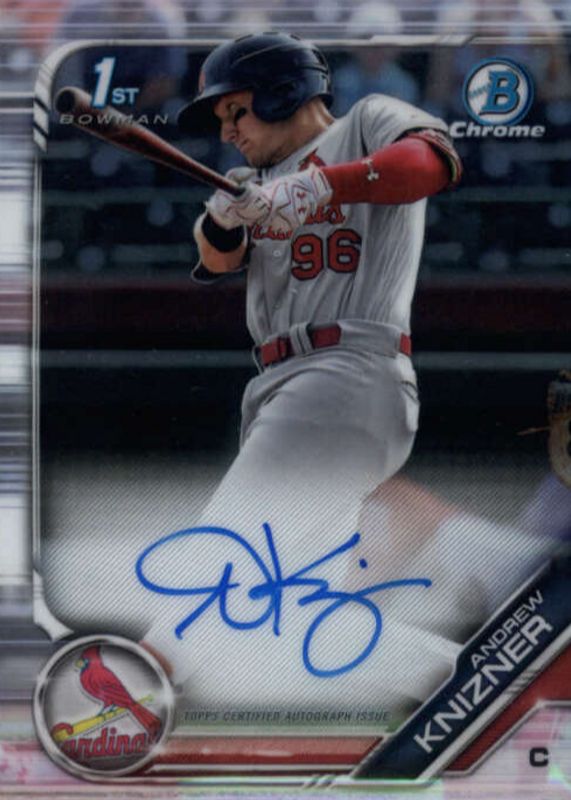 2019 Bowman #CPA-AK Chrome Prospect Auto (1st)