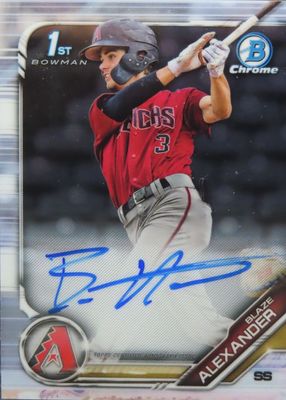 2019 Bowman #CPA-BA Chrome Prospect Auto (1st)