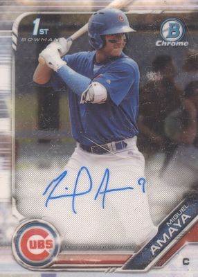 2019 Bowman #CPA-MAM Chrome Prospect Auto (1st)