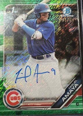Miguel Amaya 2023 Topps Chrome Update #RDP-MA MLB Debut