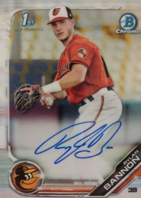 2019 Bowman #CPA-RB Chrome Prospect Auto (1st)