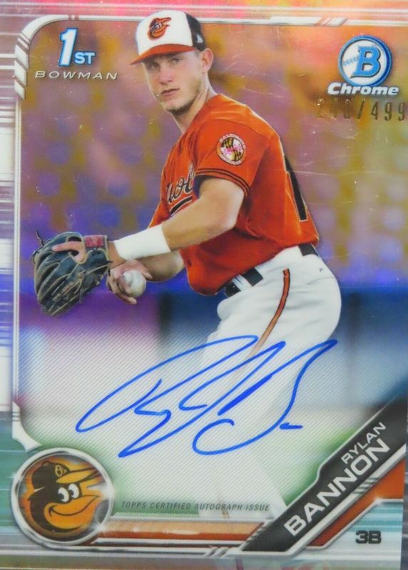 2019 Bowman #CPA-RB Chrome Prospect Auto - Refractor /499 (1st)