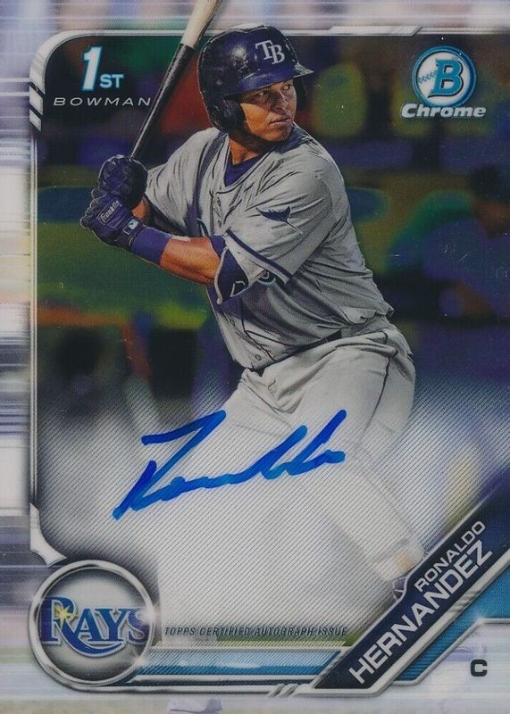 2019 Bowman #CPA-RH Chrome Prospect Auto (1st)